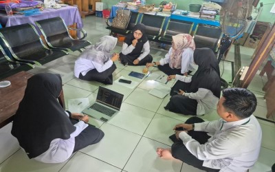 Matangkan UM 2026, MTsN 1 HST Gelar Rakor Persiapan Teknis