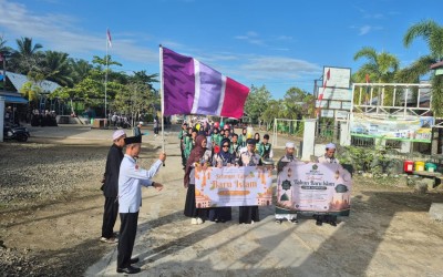 Sambut Tahun Baru Islam 1448 H, MTsN 1 HST Adakan Pawai Ta’aruf