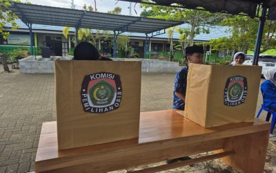 PILKASIS MTsN 1 HST Berlangsung Demokratis, Paslon 04 Raih Kemenangan